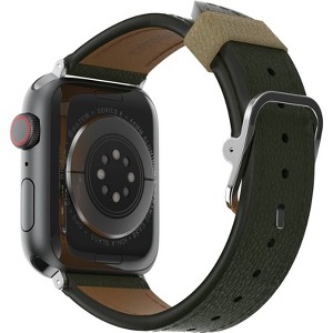 Otterbox Symmetry Series Cactus Leather Apple Watch Band 42/44/45mm - Cactus Grove - 1 of 4