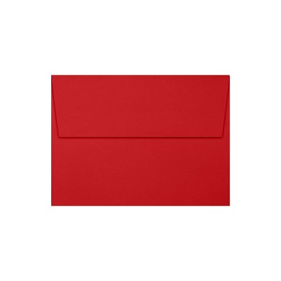 LUX A7 Invitation Envelopes 5 1/4 x 7 1/4 50/Box Ruby Red EX4880-18-50