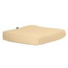 54" x 18" x 3" Montlake FadeSafe Water-Resistant Bench/Settee Quilted Cover Chamomile: Tailored Fit, Zipper Closure - Classic Accessories - 3 of 4