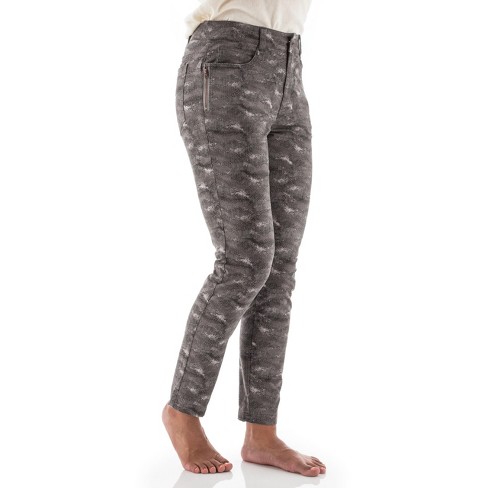 Aventura Clothing Women's Blake Print Skinny Pant - Brushed Nickel
