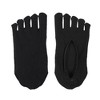 Unique Bargains Invisible Five Fingers Socks Hook Silk Five Toe Socks Mesh Breathable Soft Fashion No Show Socks for Women 3 Pairs - 4 of 4