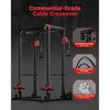 Garvee Power Cage for home gym, Power Rack with Cable Crossover System, 2000LBS Squat Rack with LAT Pull Down System for Strength Training - 4 of 4