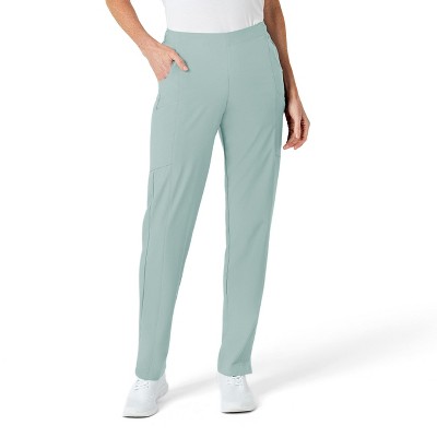 Wink W123 Women's Flat Front Cargo Scrub Pant