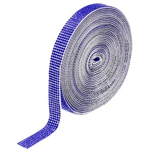 Unique Bargains Self-Adhesive Crafts Decorations Crystal Rhinestone Diamond Ribbons - 1 of 4