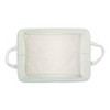 Design Imports Set of 2 Rectangle XL 12.5 x 17.5 x 10.5 Pe Coated Cotton Poly Laundry Bins Stripe Aqua: Laundry Baskets - 2 of 4