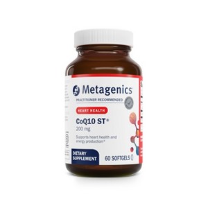 Metagenics CoQ10 ST-200 mg, Highly Absorbable 200 mg Coenzyme Q10 Supplement to Help Support Energy Production and Cardiovascular Function - 60 Count - 1 of 4