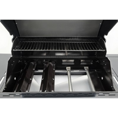 Kenmore Black 4-Burner Propane Gas Grill with Side Burner