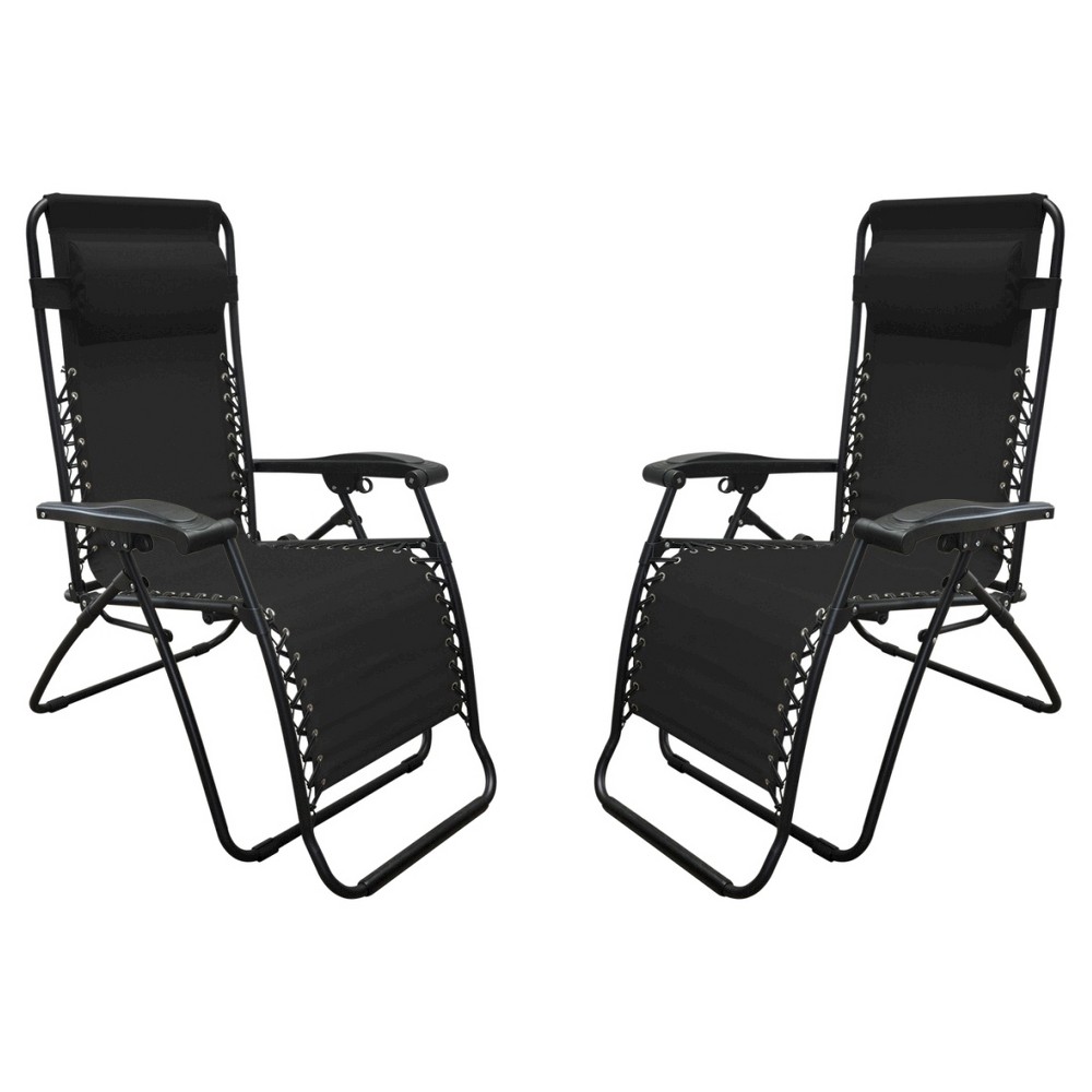 Caravan Canopy Infinity Zero Gravity Chair (Set of 2)