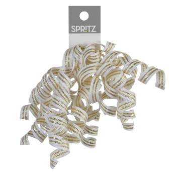 6ct Mylar Pegged Gift Wrap Silver - Spritz™