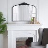 GlasFlength Decorative Wall Mirrors Baroque Inspired Full Length Mirror with Ornate Frame for Bathroom Living Room, Black, 40"*1.5"*31.2" - 3 of 4