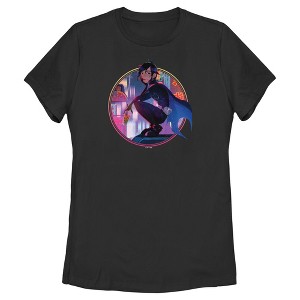 Women's Batman Batgirl City Crouch T-Shirt - 1 of 3