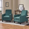 Christopher Knight Home Darvis Contemporary Upholstered Pushback Recliners (Set of 2) - 2 of 4