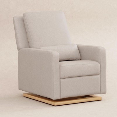 Sigi Sustainable Beach Wood Recliner with USB and Glide Feature