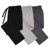 DARESAY Mens Lounge Pants with Pockets - Mens Pajama Pants - Lounge Pants Men, Up to 3XL Pack of 3 - 3 of 4