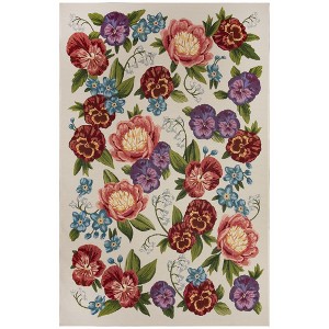 Liora Manne Marina Floral Indoor/Outdoor Rug.. - 1 of 4