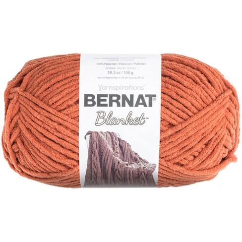 Bernat Baby Blanket Yarn, 3.5oz, Super Bulky 6 Gauge - White - Single Ball  Machine Wash & Dry