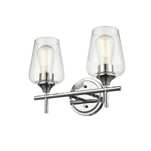 Millennium Lighting Ashford 2 - Light Vanity in  Chrome - 1 of 2