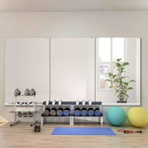 Dovelina Rectangular Gym Mirror Decorative Wall Mirror Large Wall Mirror - 47"x32" - 1 of 4