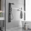 BWE 4-Jet Rainfall Shower Tower Shower Panel System with Waterfall Shower Head and Shower Wand - 4 of 4