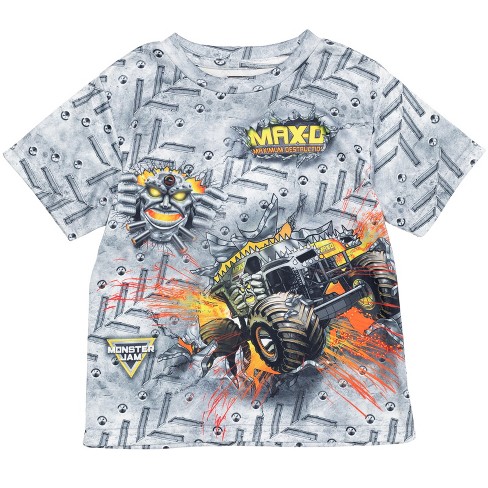 Monster truck hot sale shirt 4t