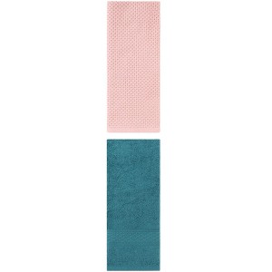 REGALWOVEN Solid Absorbent Soft Cotton Hand Towels for Bathroom Hotel and Spa 13" x 30" 2 Pcs - 1 of 4