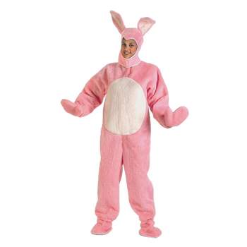 Halco Adult Easter Bunny Jumpsuit with Hood Costume