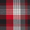 Saro Lifestyle Saro Lifestyle Cotton Plaid Runner, Red, 16"x72" - 3 of 4