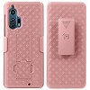 Nakedcellphone Case with Stand and Belt Clip Holster for Motorola Edge Plus (2020) - 2 of 4
