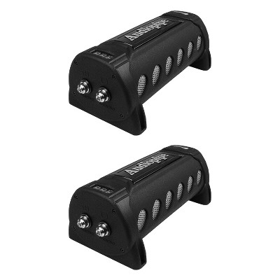 Audiopipe ACAP-6000 6 Farad Power Car Audio Capacitor Digital Display Black  (2 Pack)