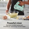 Hamilton Beach 5 Speed Hand Mixer Smartboost 5 Speeds Mint Green 62601N - 3 of 4