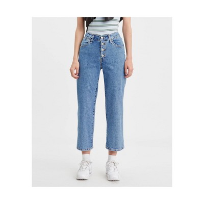 levi's high rise wide leg jeans