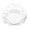 Simply Sage Market Embroidered Mom Varsity Outline Sweatshirt - 2 of 4