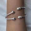 Better Jewelry, Acorn .925 Sterling Silver West Indian Bangles, 1 pair - 2 of 4