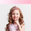 DORADREAMDEKO 8th Birthday Sash and Tiara for Girls - Pink - image 4 of 4