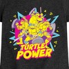 Girls' - Teenage Mutant Ninja Turtles - Turtle Power 90s Fitted Short Sleeve Graphic T-Shirt - 2 of 4