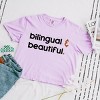Bilingual And Beautiful - Boxy Crop Top - 3 of 3