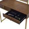 CAVINAS Vanity Desk with Mirror Modern Bedroom Furniture with Storage Drawers Desk with Drawers for Bedroom - 2 of 4