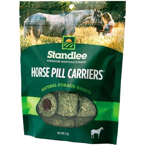 Standlee Premium Western Forage Alfalfa Pill Carriers for Horses, 7 Ounces - 1 of 3