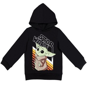Star Wars The Child Hoodie Black - 1 of 4
