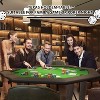 Poker Table w/Metal Legs, Octagon Poker Table, Blackjack Gaming Table with Water-Resistant Cushioned Rail - 2 of 4