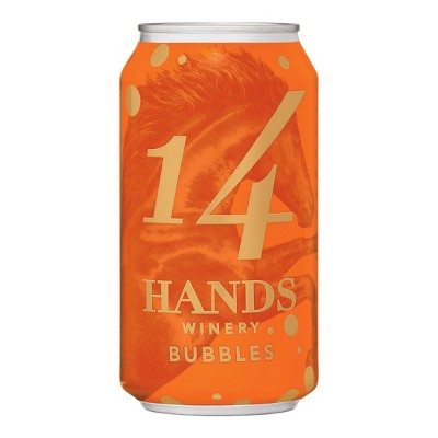 14 Hands Bubbles Sparkling White Wine - 355ml Can