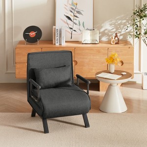 TiramisuBest Sleep Chair Bed, Modular Sectional Sofa with Storage, Sideboard Buffet Style Design for Living Room - 1 of 4