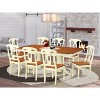 Dining Room Table Set with Chairs - 9 Piece Kitchen Furniture Set - Rectangle Table & 8 Chairs - 2 of 4