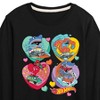 Boys' - Hot Wheels - Monster Racing Hearts Long Sleeve Graphic T-Shirt - 2 of 4