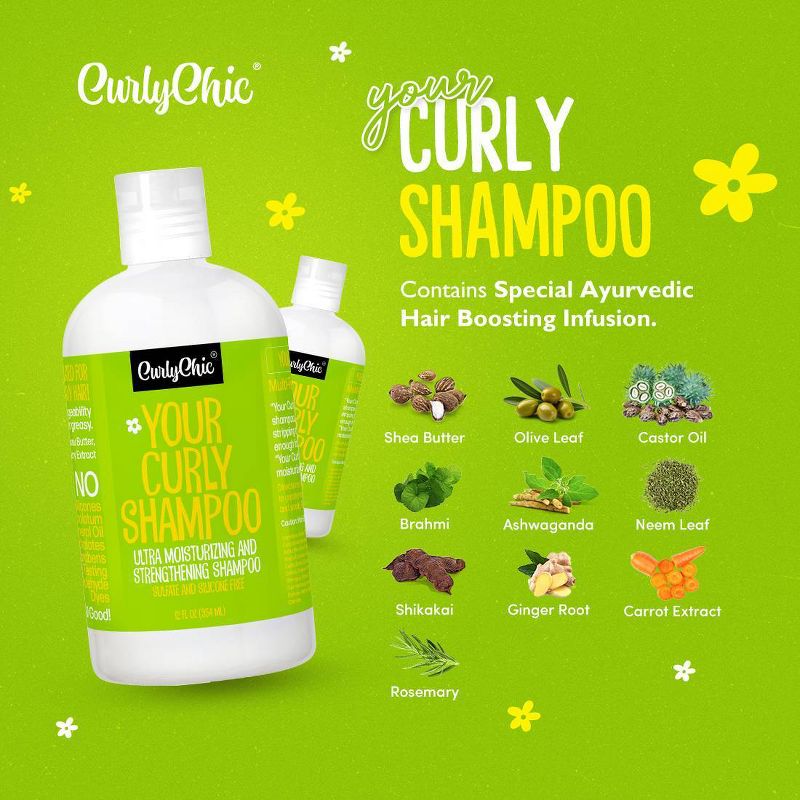Curly Chic Your Curly Shampoo - 12oz, 5 of 6