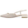 Journee Collection Womens Paislee Sling Back Block Heel Square Toe Flats - image 2 of 4