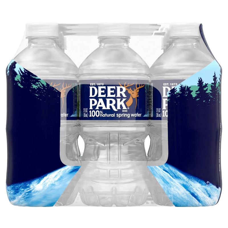 Deer Park Brand 100% Natural Spring Water - 12pk/12 fl oz Bottles, 6 of 10