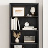 Industrial Bookshelf, Display Storage Shelves, 71.4in Tall Farmhouse Bookcases, Wooden 6 Shelf Bookshelvels for Bedroom, Living Room, Home Office - 3 of 4