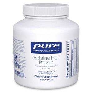 Pure Encapsulations Betaine HCl Pepsin - 1 of 4