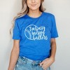 Simply Sage Market Women's I'm Busy Raising Ballers Short Sleeve Graphic Tee - 2 of 4